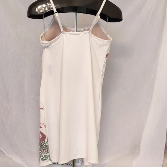 Athleta White Sundress Sleeveless Spaghetti Strap - Picture 3 of 6